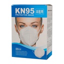 Barbijos KN95 premium BLANCO, blister x 2u. LANSHENG YIXIN