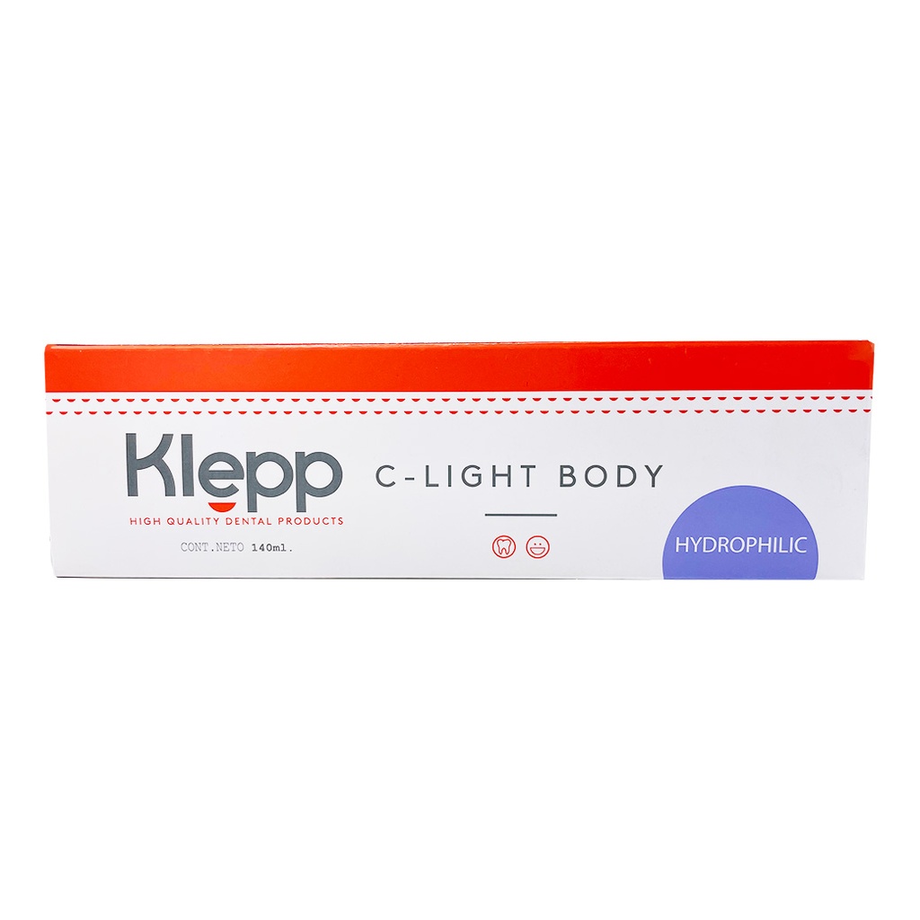 Silicona Liviana por condensacion, C-Light Body , 140ml . KLEPP