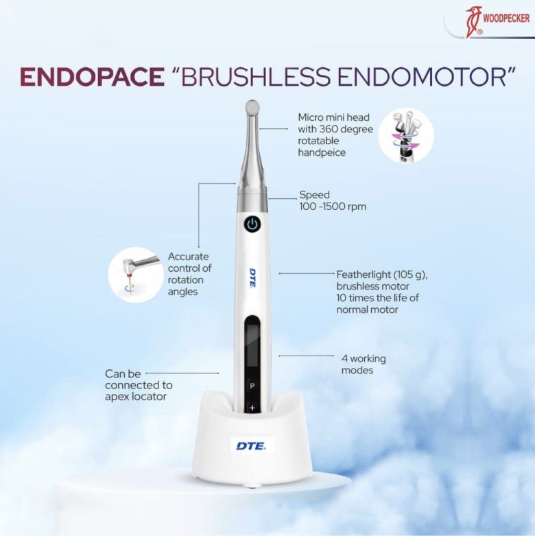 Micromotor para Endodoncia Mecanizada Endopace. DTE WOODPECKER