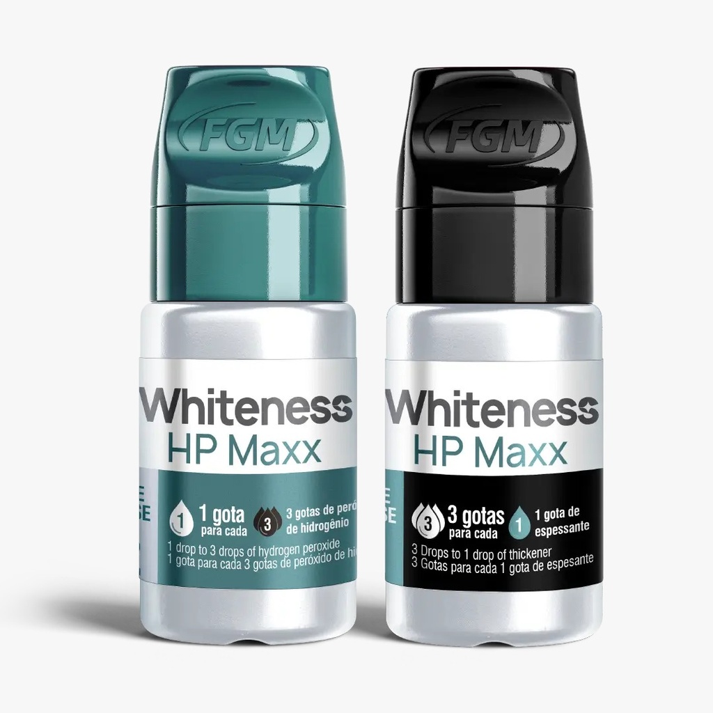 Blanqueamiento, Whiteness HP MAX 35% (1 paciente) + barrera gin. de uso consultorio. FGM