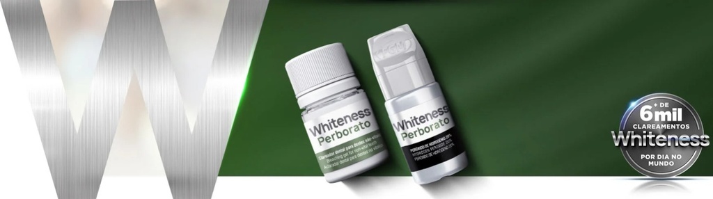 Blanqueamiento, Whiteness PERBORATO HP 20% , de uso consultorio. FGM