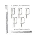 KIT Contra ángulo 4:1 para stripping (ajuste interproximal) 1021-M4 (S-11). TEALTH