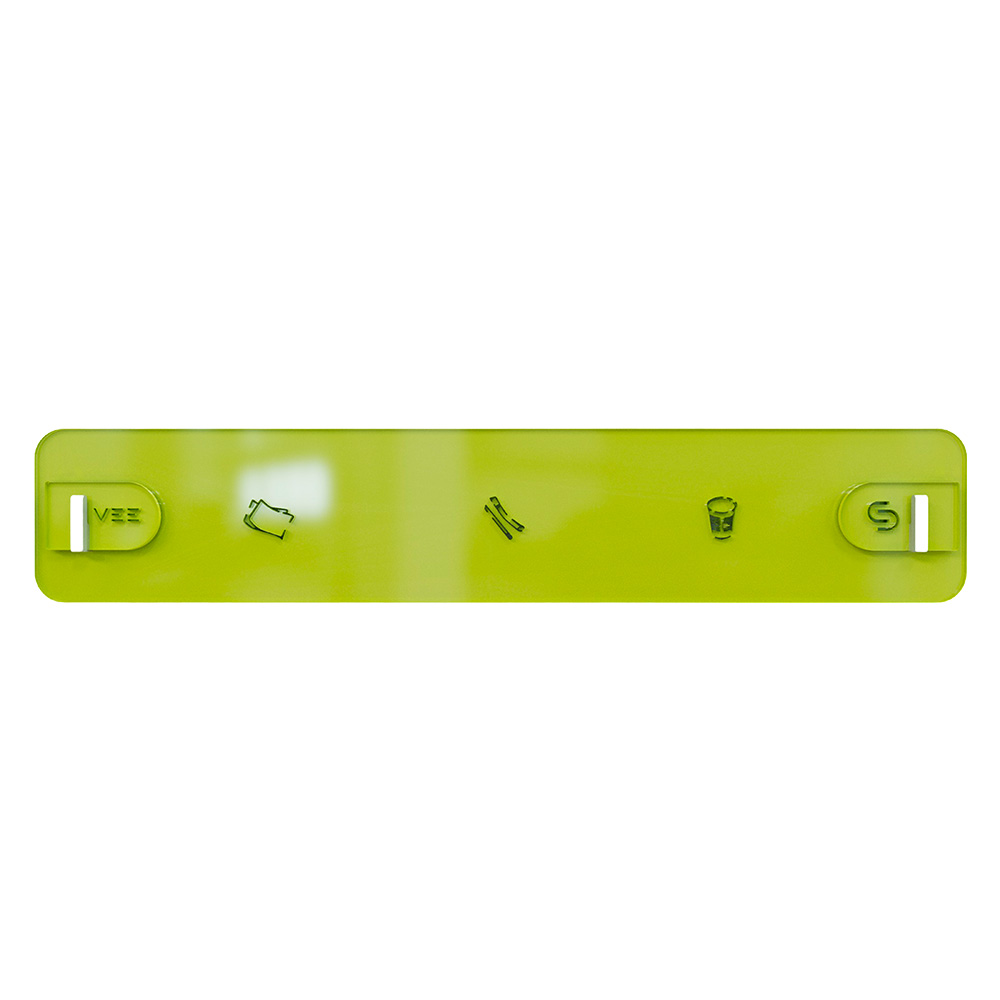 Dispensador de materiales descartables Vee M3 (Compresas + suctores + vasos). VEESLIDE