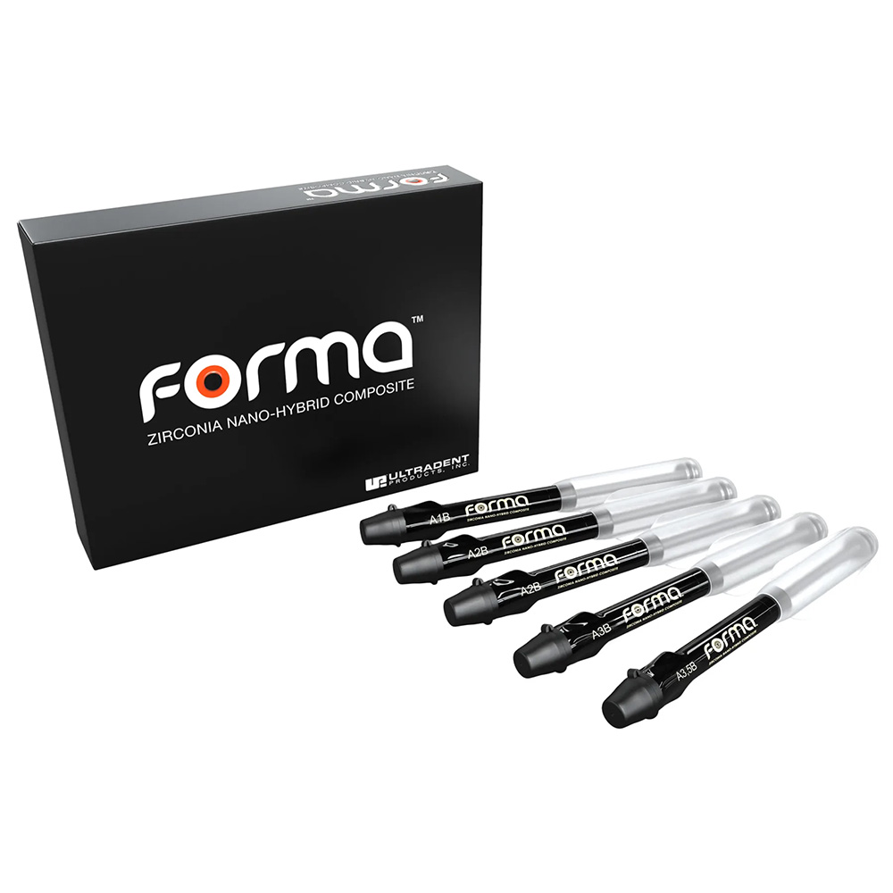 Kit composite FORMA monohíbrido, 5 jeringas de 4g. ULTRADENT