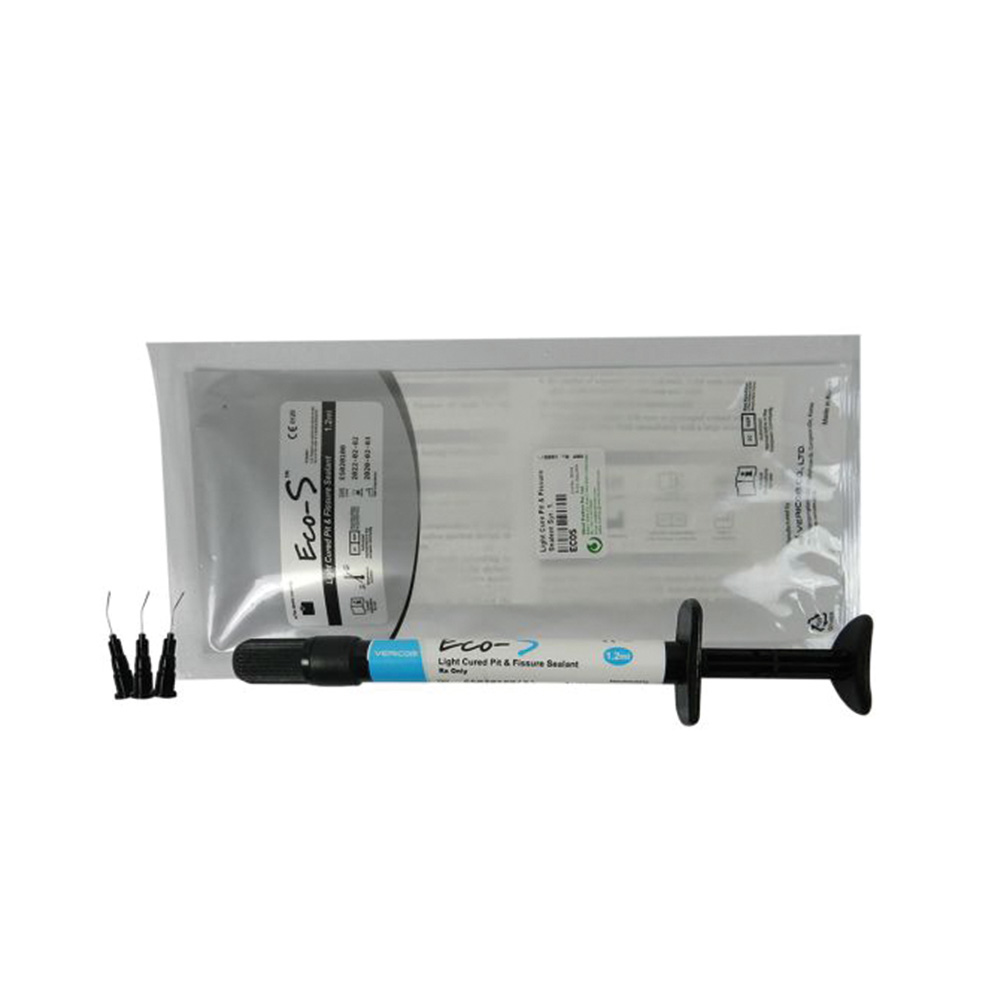 Sellador de fosas y fisuras Eco-S, jeringa x 1.2ml. VERICOM