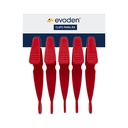 Clips para placas RX, blister x 5u. EVODEN