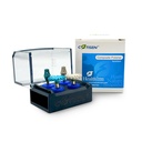 Kit de gomas de pulido para CA, 2u x Twist (fino y medio) + 2u x Oclusal (fino y medio). COTISEN