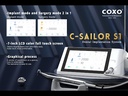 Fisiodispenser para Implantes C-SAILOR  S1 + 2 Contra ángulo 20:1 LED push. COXO