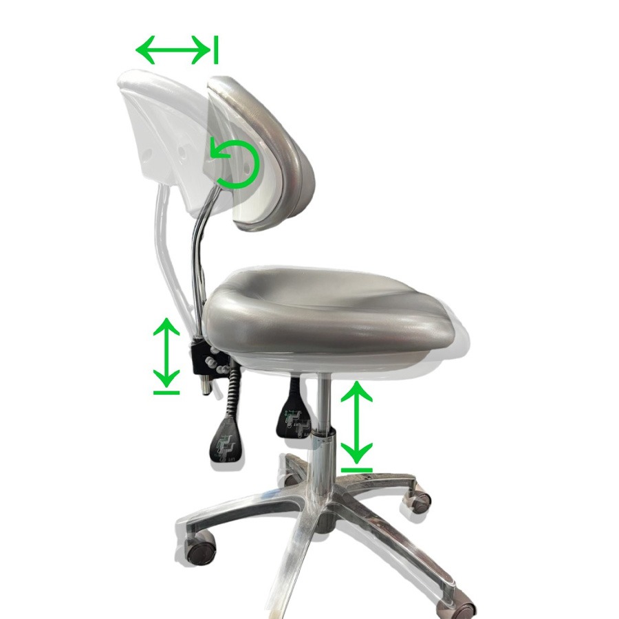 Equipo sillón odontológico X3 Colibrí, con Banqueta y foco Cialítico LED. CINGOL