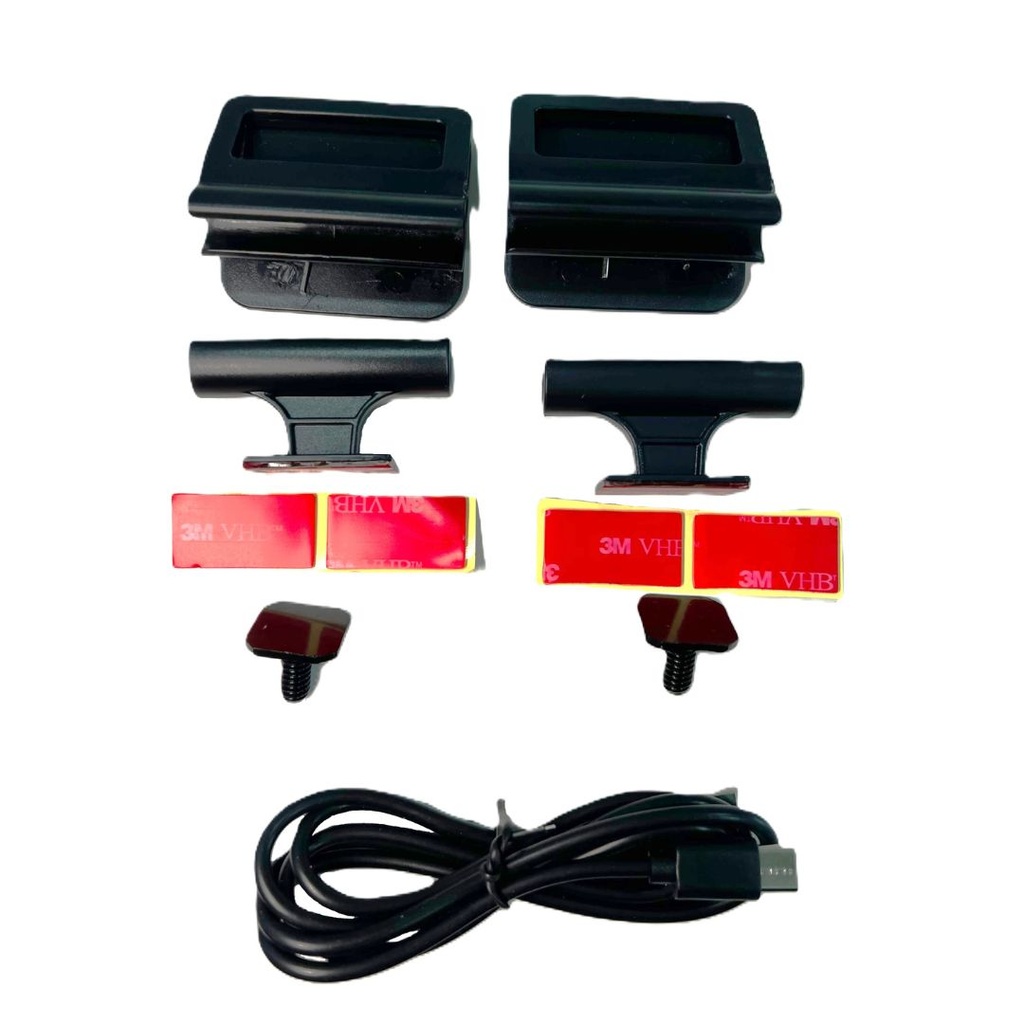 Kit de iluminación 902 Resolut2 + kit basico Negro autoclavable, x 8 piezas c/espejo y contraste. FOTODENTAL