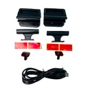 Kit de iluminación 902 Resolut2 + kit basico Negro autoclavable, x 8 piezas c/espejo y contraste. FOTODENTAL