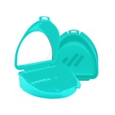 Caja con ESPEJO para placas/ortodoncia/dentadura, caja x 14u de colores surtidos. EVODEN