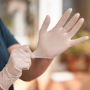 Guantes LP, caja x 100u. MEDICAL LATEX