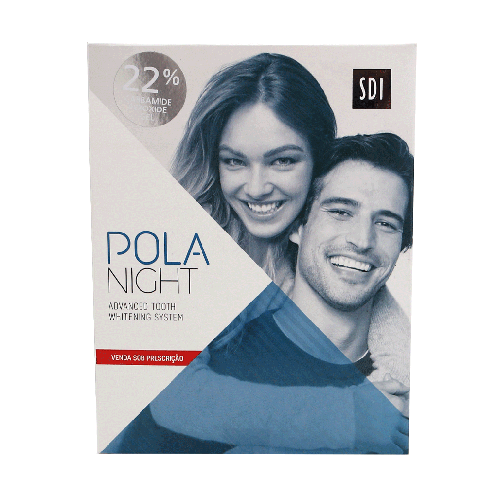 Blanqueador Pola Night KIT 22%, uso ambulatorio (kit 4 jeringas). SDI
