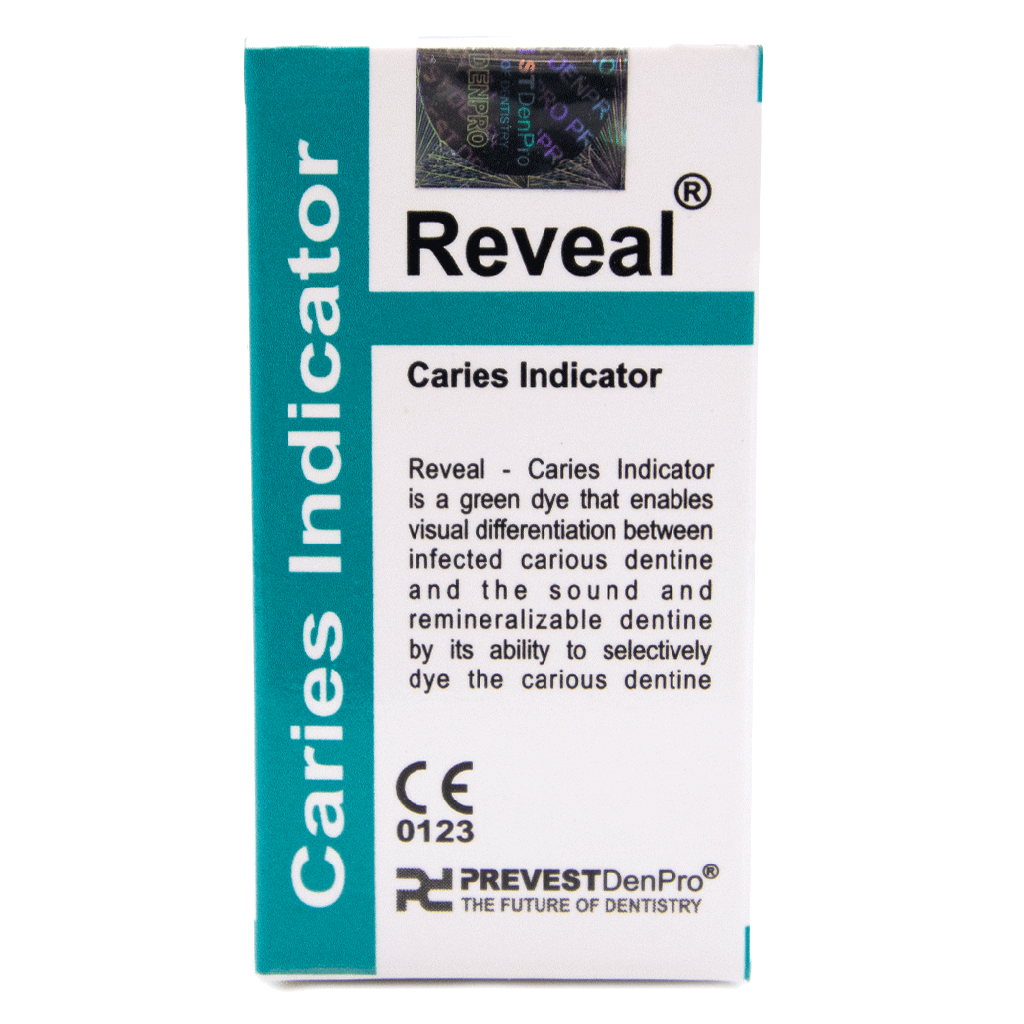 Revelador de Caries REVEAL, x5ml. PREVEST DENPRO