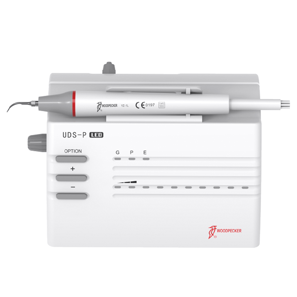 Cavitador ultrasónico UDS-P LED función endodoncia, con luz LED. WOODPECKER