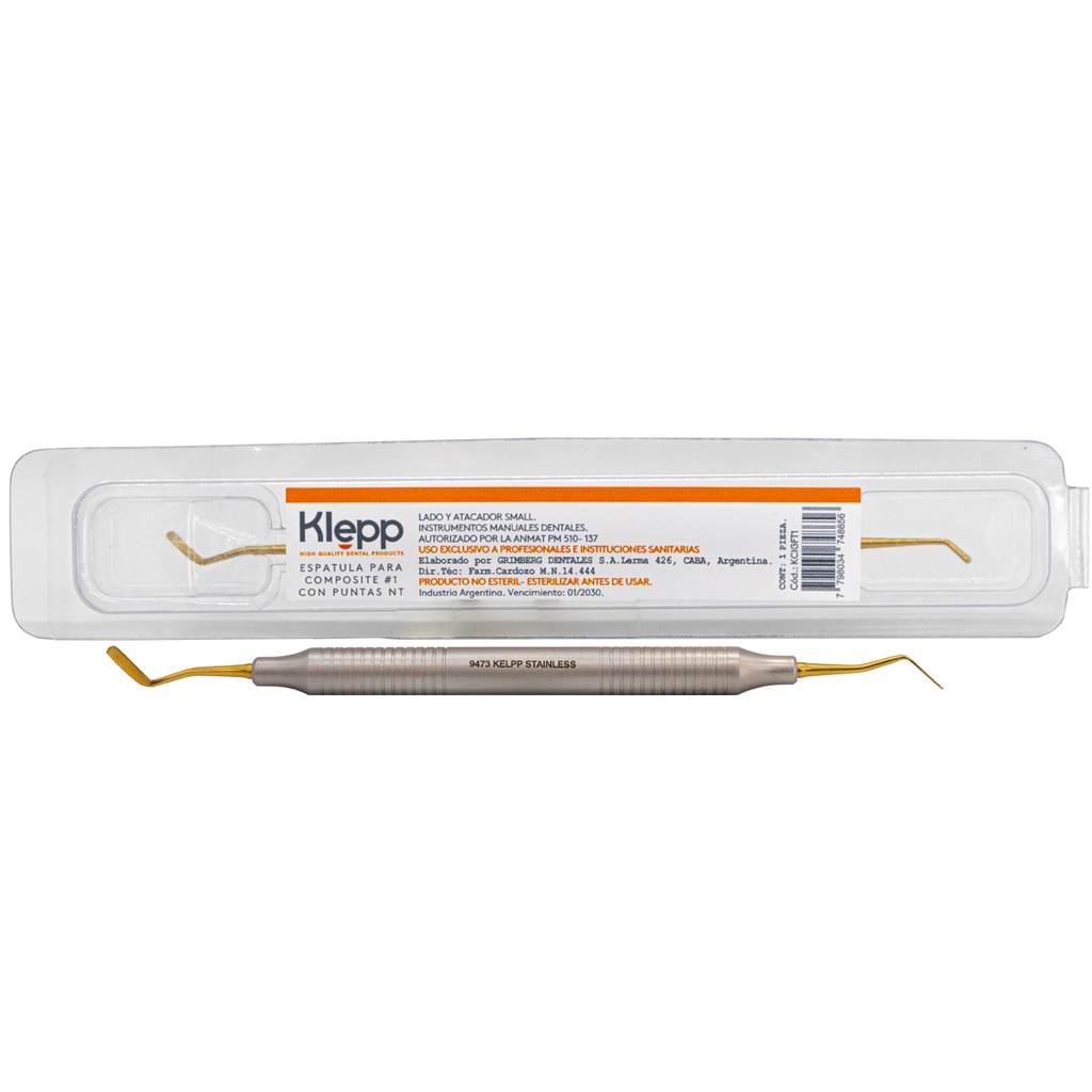 Instrumento de composite. KLEPP