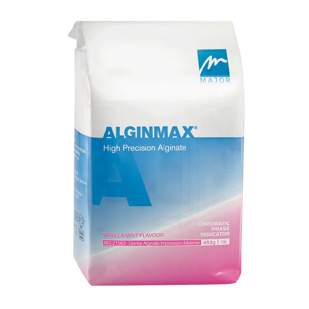 Alginato cromático ALGINMAX, 453g. MAJOR