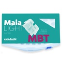Bracket cerámico Maia Light, MBT 0.22 c/hooks, caso  x 20u. EURODONTO