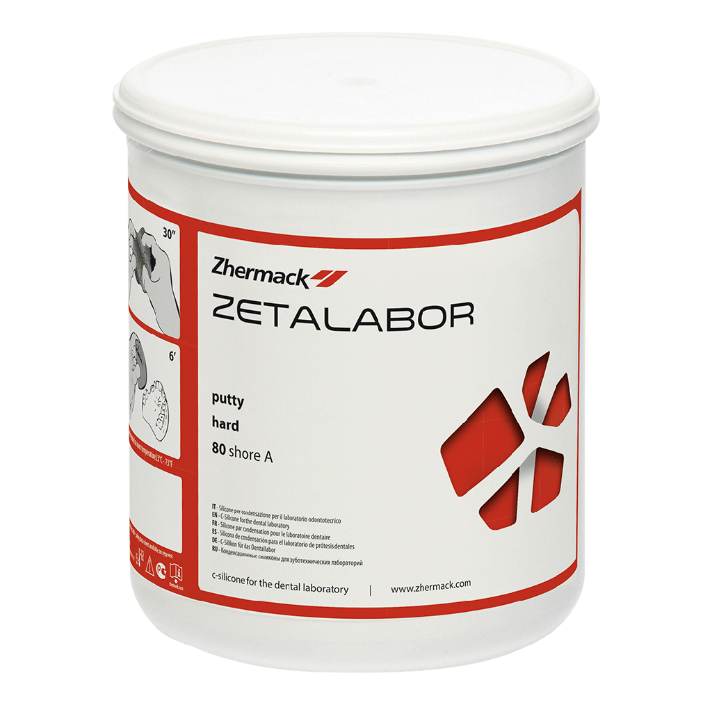 Silicona para laboratorio ZETALABOR, 2,6kg. ZHERMACK