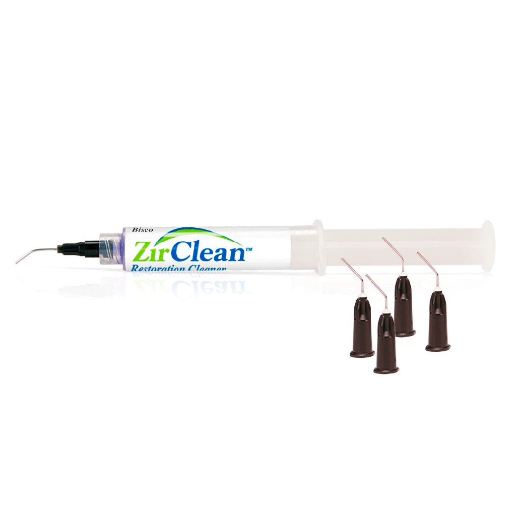 Gel de limpieza no abrasivo de superficies en zirconia Zir Clean. BISCO