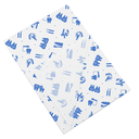 Baberos descartables Premium Estampados COLOR, doble capa, bolsa x 50u. EVODEN