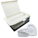 Caja para placas/ortodoncia/dentadura, caja x 14u de colores unico. EVODEN