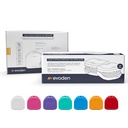 Caja para placas/ortodoncia/dentadura, caja x 14u de colores unico. EVODEN