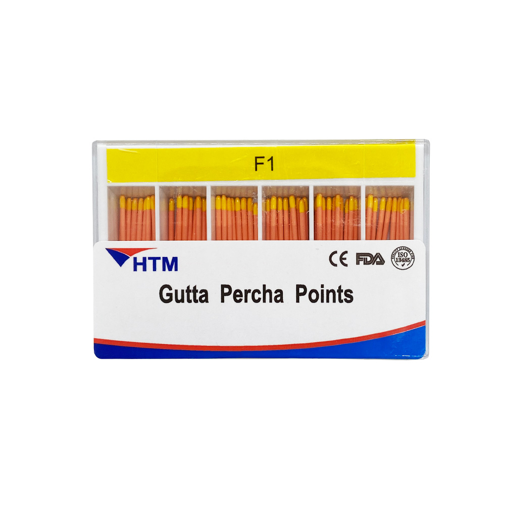 Conos de Guta percha para Protaper Gold, caja x 60u. HTM