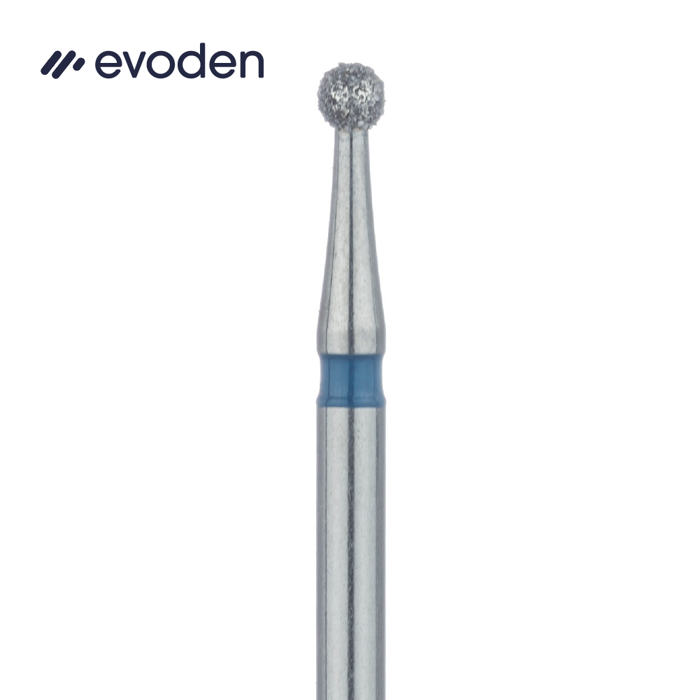 Piedras de diamante FG 801M (Azul), blister x 5u. EVODEN