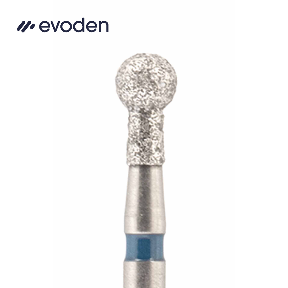 Piedras de diamante FG 802M-014 (Azul), blister x 5u. EVODEN