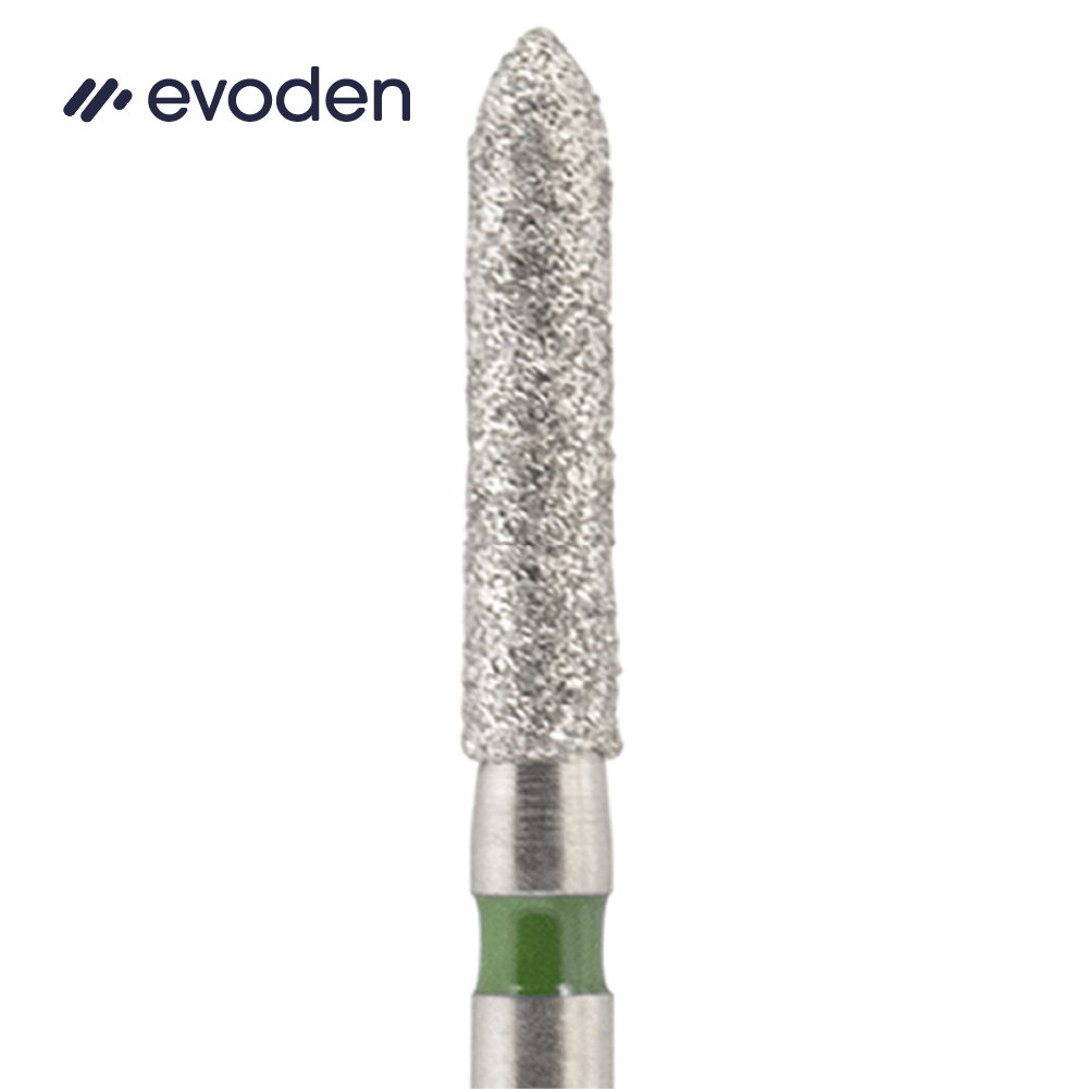 Piedras de diamante FG 868G-014 (Verde), blister x 5u. EVODEN