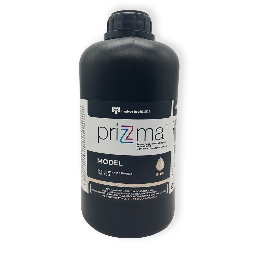 Resina Prizma 3D Model Beige LCD x 1 Kg. PRIZMA