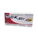 Agujas descartables C-K Ject, caja x 100u. CK DENTAL (Korea)