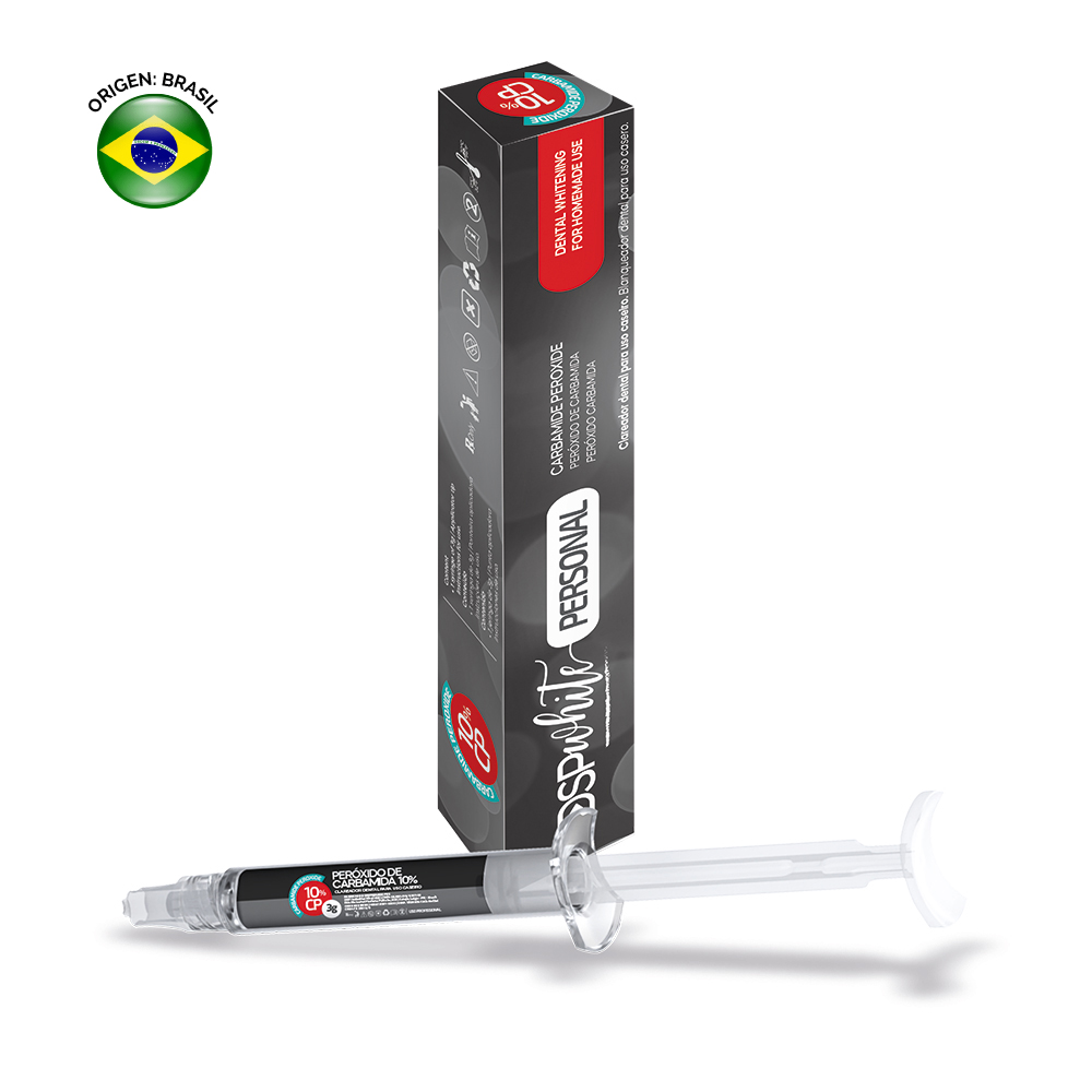 Blanqueamiento White Personal PC 10%, jeringa x 3g + puntas. DSP