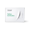 Matriz ósea extracelular de origen porcino, Tablas Corticales 10x10x1mm. TISSUM