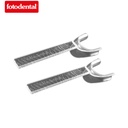 Retractor Labial 202 Lateral Cristal "V" Chico X 2u. FOTODENTAL