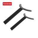 Retractor Labial 206 Vertical Negro autoclavable "U" chico/grande X 2u. FOTODENTAL