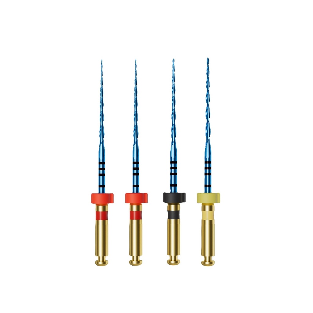 Lima Mecanizada Reciprocante RC Blue Niti R25-R50 25mm x 4u. PERFECT