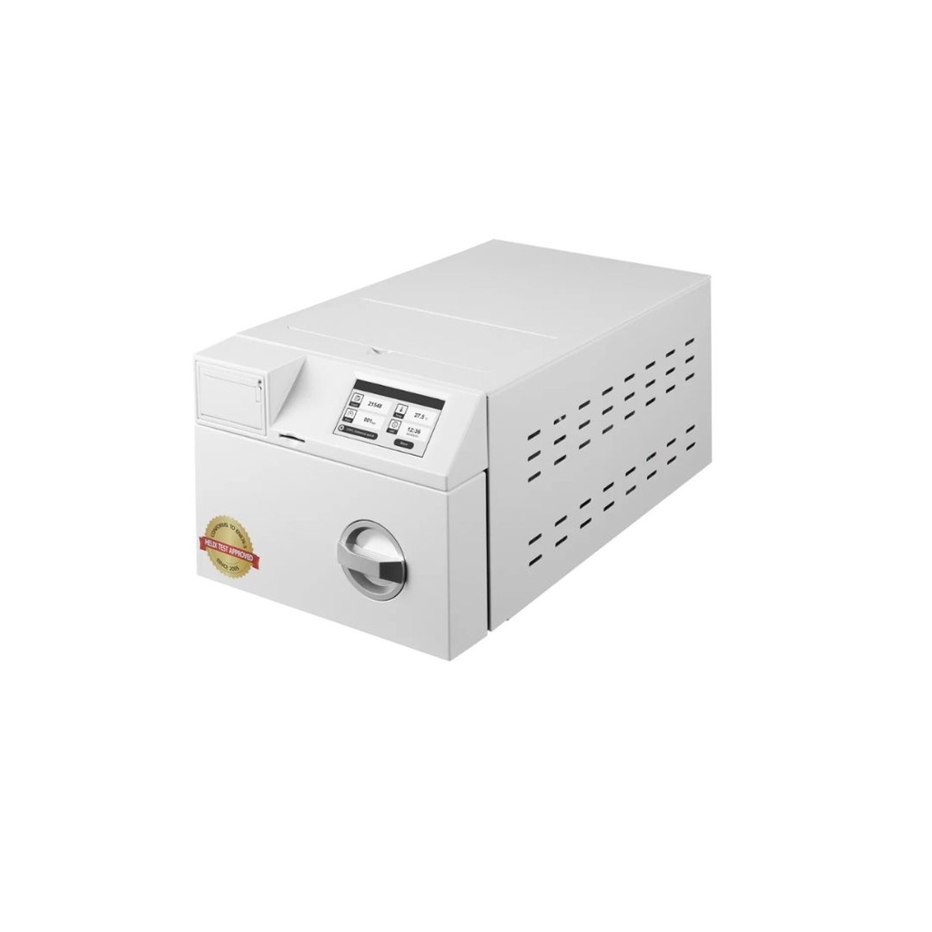 Autoclave Mini LFSS03AA 3L, Clase B, con pantalla táctil, ciclo rápido y bomba de vacío. LAFOMED