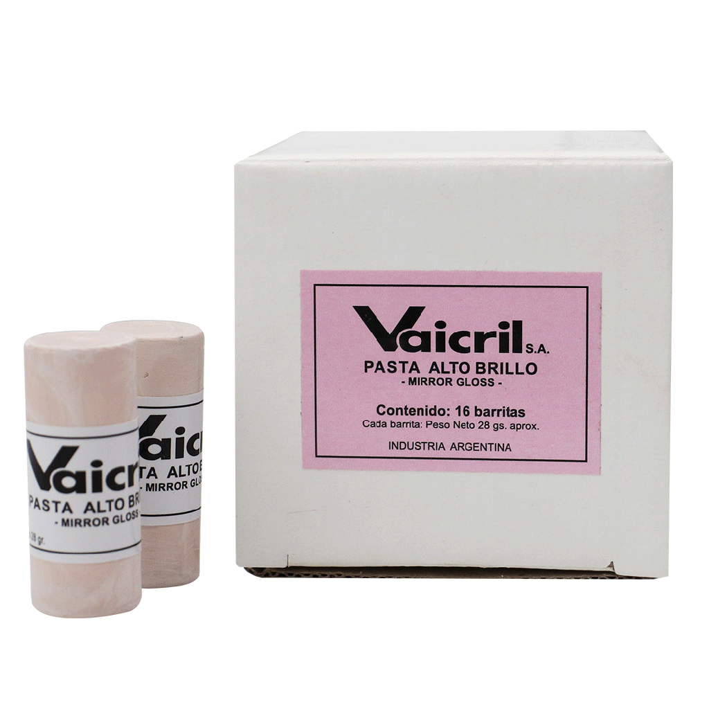 Pasta para pulido (alto brillo) en barra (28g). VAICEL