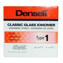 [C003656] Ionómero vitro CLASSIC GLASS IONOMER, Tipo 1 cementación, Avío: polvo 10g + líquido 8ml. DENSELL