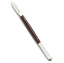 [C002928] Espátula para cera 13cm. mango de madera. BELKYS