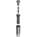 [C003473] Implante SHe plataforma ø4 montado. ML (Ø3.75 X 10.00)