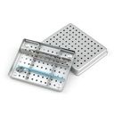 [C001665] Caja de aluminio para instrumental . 19x15x3.5cm. DIADENT (S/ Perforar)