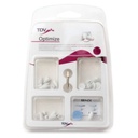 [C004798] Puntas Optimize de silicona para pulido y acabado, kit x 24u + mandril. TDV