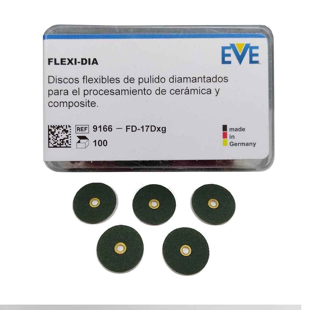 Discos flexibles diamantados para procesamiento de ceramica y composite. FLEXI-DIA. EVE