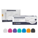 Caja para placas/ortodoncia/dentadura, caja x 14u de colores surtidos. EVODEN