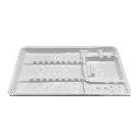 [C001544] Bandeja plástica descartable, texturada. COTISEN
