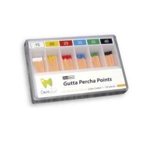 Conos de papel absorbente DENTPLUS. caja x 200u. DIADENT